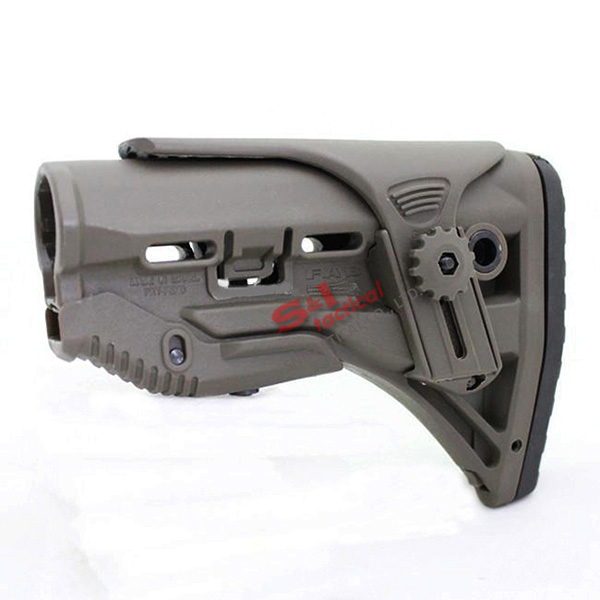 FAB GL-SHOCK Shock Absorbing Collapsible Butt Stock Cheek Rest